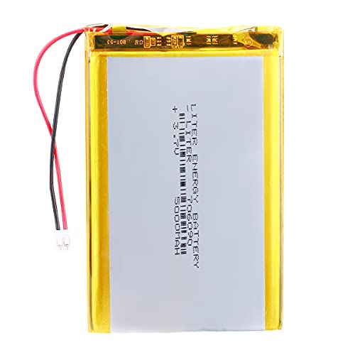 Liter energybattery 3.7V Lipo Battery 5000mAh Rechargeable Lithium ion Polymer Battery 706090 with JST Connector
