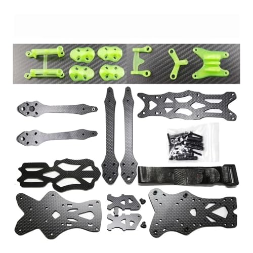 Fit for DC O3 FPV Freestyle RC Racing Drone 5Inch 250 225mm 5" Carbon Fiber FPV 5 Inch Frame Kit(with Print) - color: With Print